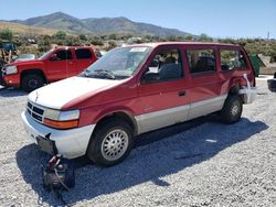 Salvage cars for sale at Reno, NV auction: 1995 Plymouth Grand Voyager SE