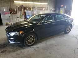 Salvage cars for sale from Copart Angola, NY: 2018 Ford Fusion SE