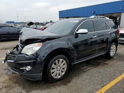 Salvage cars for sale at Woodhaven, MI auction: 2011 Chevrolet Equinox LTZ