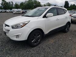 Salvage cars for sale at Portland, OR auction: 2015 Hyundai Tucson Limited