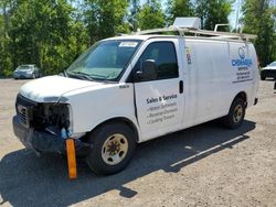Salvage trucks for sale at Cookstown, ON auction: 2011 GMC Savana G2500