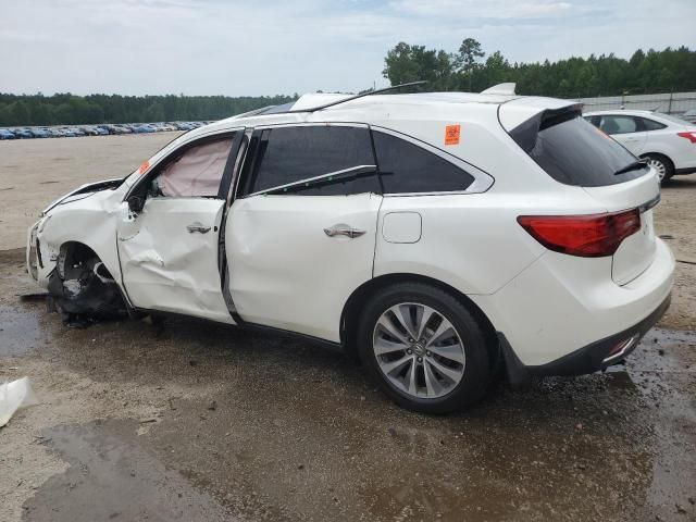 2016 Acura MDX Technology