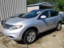 Salvage cars for sale at Seaford, DE auction: 2013 Nissan Murano S