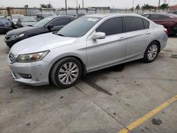 Salvage cars for sale from Copart Los Angeles, CA: 2013 Honda Accord EXL