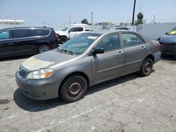 Salvage cars for sale from Copart Van Nuys, CA: 2006 Toyota Corolla CE