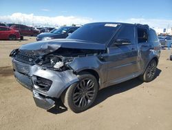 Land Rover Vehiculos salvage en venta: 2016 Land Rover Range Rover Sport HST