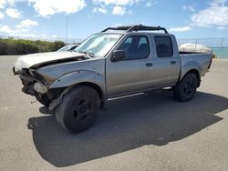 Nissan Frontier Crew cab xe salvage cars for sale: 2003 Nissan Frontier Crew Cab XE