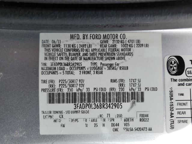 2011 Ford Fusion Hybrid