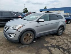 Vehiculos salvage en venta de Copart Woodhaven, MI: 2014 Hyundai Santa FE GLS