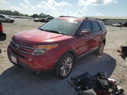 Salvage cars for sale at Madisonville, TN auction: 2013 Ford Explorer Limited