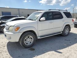 Salvage cars for sale at Haslet, TX auction: 2005 Toyota Sequoia SR5