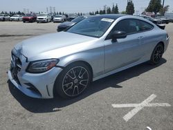 Salvage cars for sale from Copart Rancho Cucamonga, CA: 2022 Mercedes-Benz C300