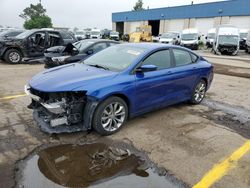 Vehiculos salvage en venta de Copart Woodhaven, MI: 2016 Chrysler 200 S
