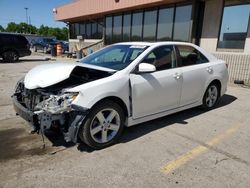 Salvage cars for sale from Copart Fort Wayne, IN: 2012 Toyota Camry Base