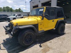 Jeep salvage cars for sale: 2000 Jeep Wrangler / TJ Sport