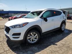 Carros salvage para piezas a la venta en subasta: 2021 Hyundai Tucson Limited