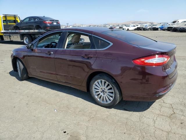 2013 Ford Fusion SE Hybrid