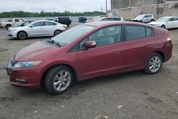 Honda Insight salvage cars for sale: 2010 Honda Insight EX