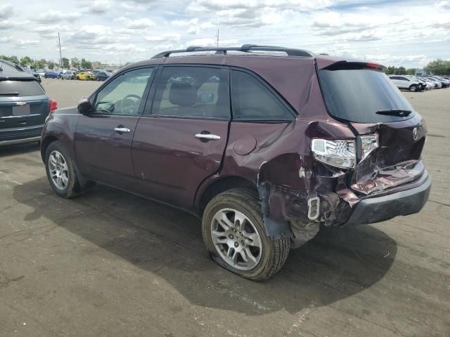 2009 Acura MDX Technology