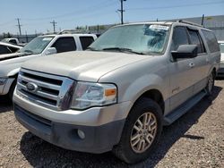 Salvage cars for sale at Phoenix, AZ auction: 2007 Ford Expedition EL XLT