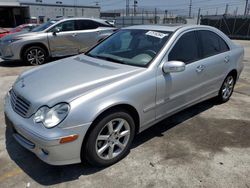 Mercedes-Benz C 280 salvage cars for sale: 2007 Mercedes-Benz C 280