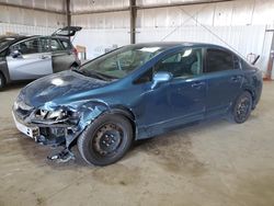 Salvage cars for sale from Copart Des Moines, IA: 2011 Honda Civic LX