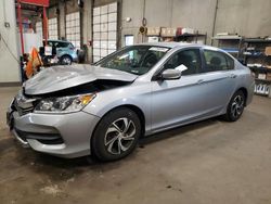 Honda Accord lx salvage cars for sale: 2017 Honda Accord LX