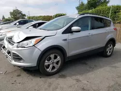 Salvage cars for sale at San Martin, CA auction: 2014 Ford Escape SE