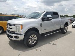 Salvage trucks for sale at Grand Prairie, TX auction: 2017 Ford F250 Super Duty