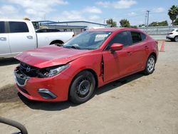 Mazda 3 Sport salvage cars for sale: 2016 Mazda 3 Sport