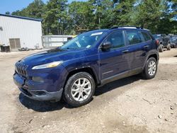 Jeep Cherokee Sport salvage cars for sale: 2016 Jeep Cherokee Sport