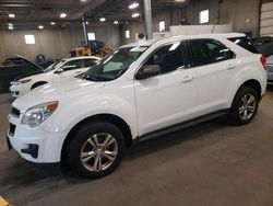 Salvage cars for sale from Copart Blaine, MN: 2015 Chevrolet Equinox LS