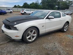 Salvage cars for sale at Chatham, VA auction: 2010 Ford Mustang GT