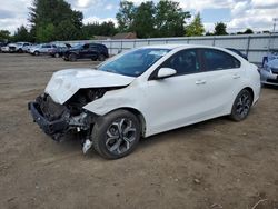 KIA Vehiculos salvage en venta: 2021 KIA Forte FE