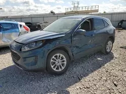 Salvage cars for sale at Kansas City, KS auction: 2020 Ford Escape SE