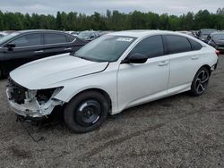 Honda salvage cars for sale: 2022 Honda Accord Sport