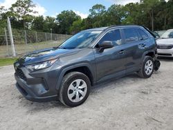 Salvage cars for sale at Fort Pierce, FL auction: 2020 Toyota Rav4 LE