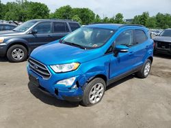 Salvage cars for sale from Copart Marlboro, NY: 2018 Ford Ecosport SE