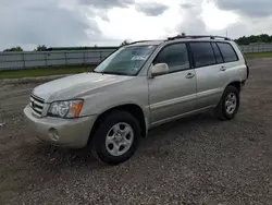 Salvage cars for sale at Houston, TX auction: 2002 Toyota Highlander