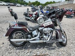 Salvage motorcycles for sale at Hueytown, AL auction: 2006 Harley-Davidson Flstci