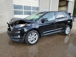 Salvage vehicles for parts for sale at auction: 2022 Ford Edge Titanium