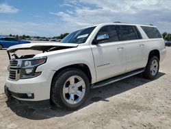 Chevrolet Suburban salvage cars for sale: 2015 Chevrolet Suburban K1500 LTZ