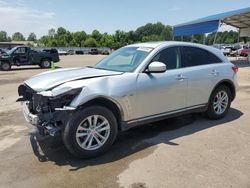 Salvage cars for sale at Florence, MS auction: 2017 Infiniti QX70