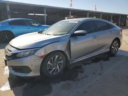 Salvage cars for sale at Fresno, CA auction: 2017 Honda Civic EX