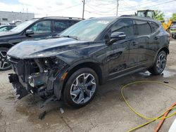 Salvage cars for sale from Copart Chicago Heights, IL: 2020 Chevrolet Blazer RS