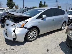 Salvage cars for sale at Rancho Cucamonga, CA auction: 2013 Toyota Prius V