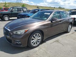 Salvage cars for sale at Littleton, CO auction: 2014 Infiniti Q50 Base