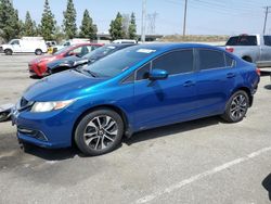 Salvage cars for sale at Rancho Cucamonga, CA auction: 2015 Honda Civic EX