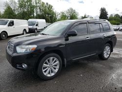 Buy Salvage Cars For Sale now at auction: 2010 Toyota Highlander Hybrid Limited
