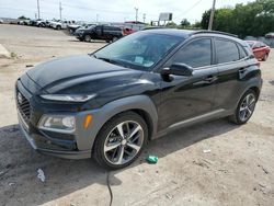 Salvage cars for sale at Oklahoma City, OK auction: 2018 Hyundai Kona Ultimate